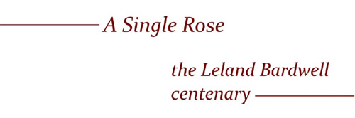A Single Rose - Leland Bardwell